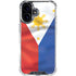 Philippines Flag iPhone 16 Clear Case
