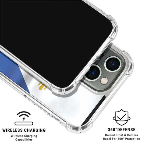 Philippines Flag iPhone 16 Pro Max Clear Case