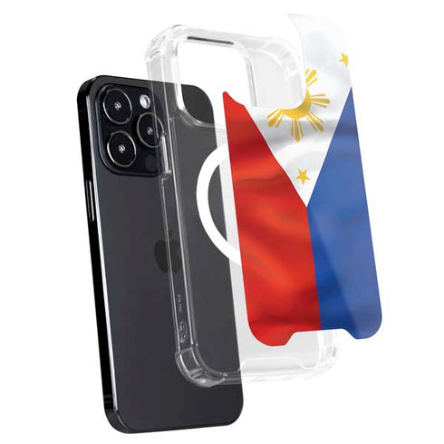 Philippines Flag iPhone 16 Pro Max MagSafe Case