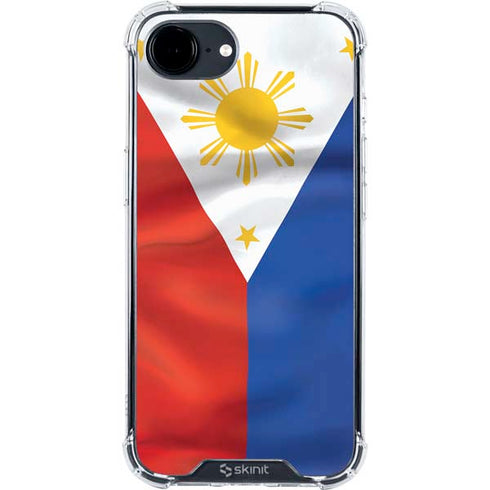 Philippines Flag iPhone 16e Clear Case