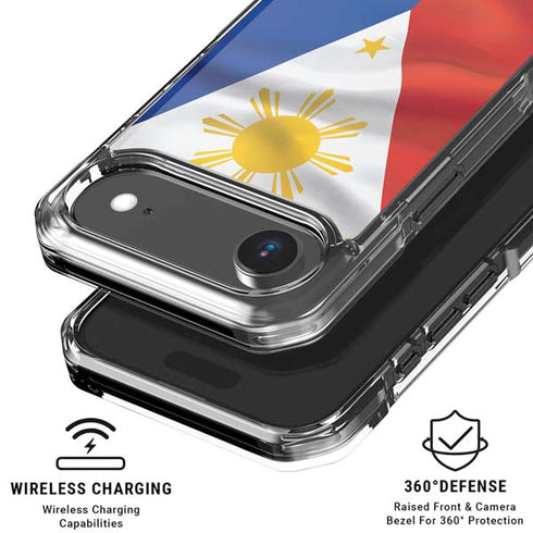 Philippines Flag iPhone 17 Air Clear Case