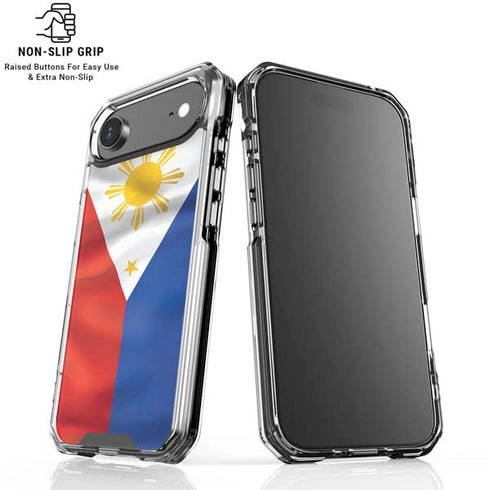 Philippines Flag iPhone 17 Air Clear Case