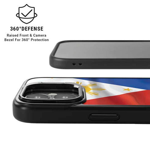 Philippines Flag iPhone 17 Kickstand Case