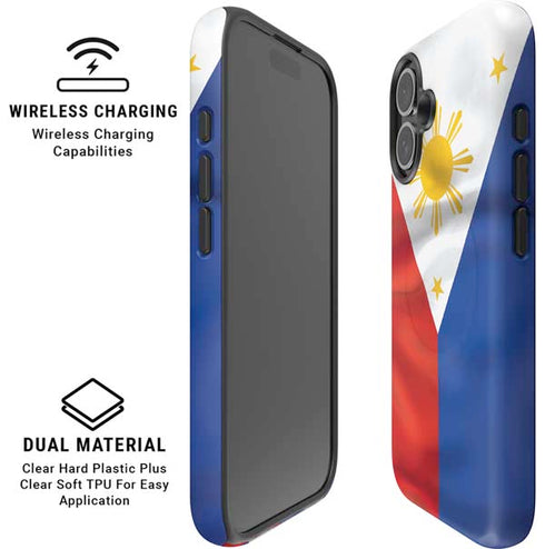 Philippines Flag iPhone 17 Magsafe Impact Case
