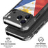 Philippines Flag iPhone 18 Pro Clear Case