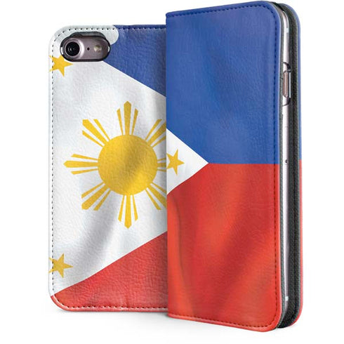 Philippines Flag iPhone 7 Folio Case