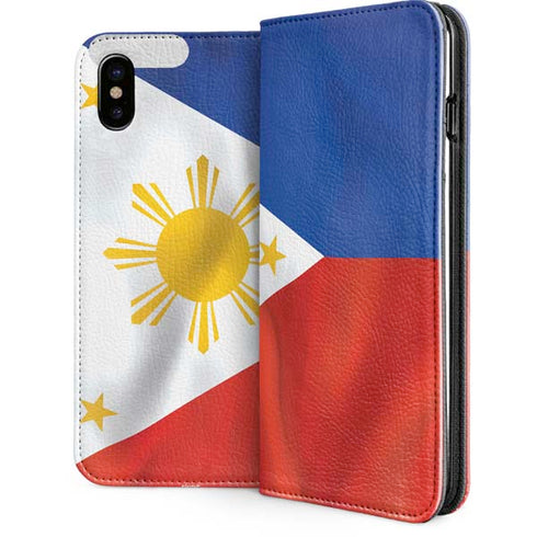 Philippines Flag iPhone 8 Folio Case