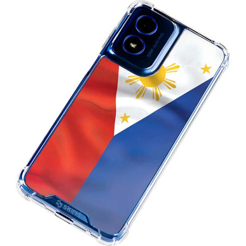 Philippines Flag Moto G 5G (2024) Clear Case