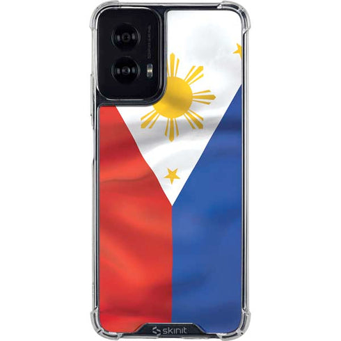 Philippines Flag Moto G Power 5G (2024) Clear Case