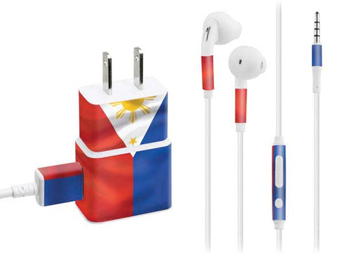 Philippines Flag Phone Charger Skin