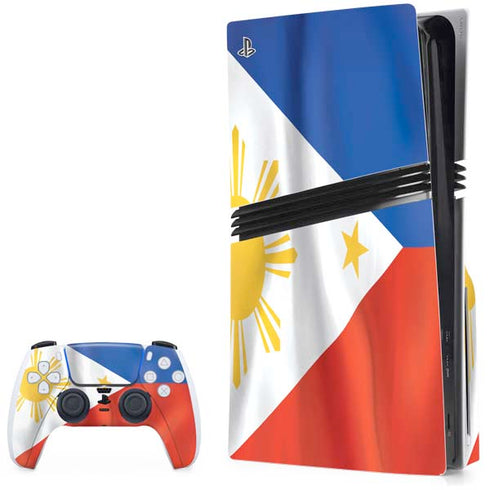 Philippines Flag PS5 Pro Disk Bundle Skin