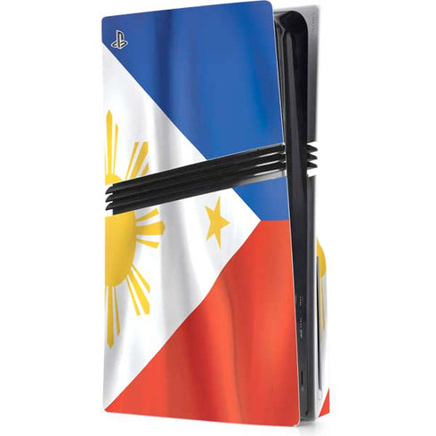 Philippines Flag PS5 Pro Disk Console Skin