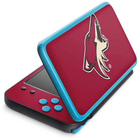 NHL Arizona Coyotes Solid Background Nintendo Skins