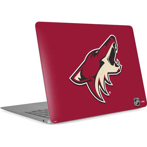 NHL Arizona Coyotes Solid Background Apple MacBook Air Skin