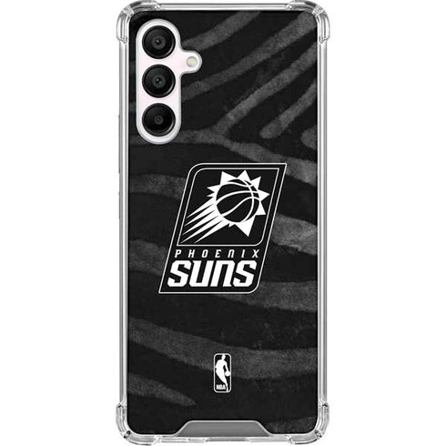 NBA Phoenix Suns Black Animal Print Galaxy A16 5G Clear Case