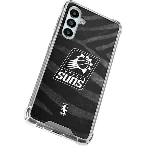 NBA Phoenix Suns Black Animal Print Galaxy A16 5G Clear Case
