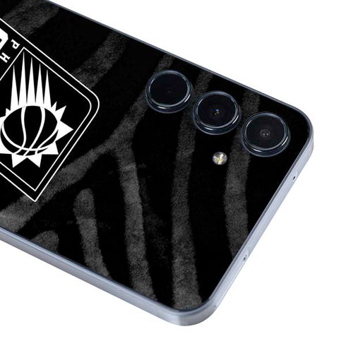 NBA Phoenix Suns Black Animal Print Galaxy A35 5G Skin