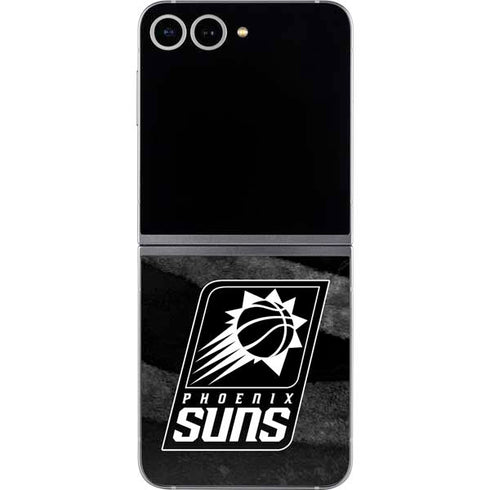 NBA Phoenix Suns Black Animal Print Galaxy Z Flip6 Skin