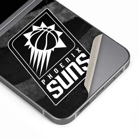 NBA Phoenix Suns Black Animal Print Galaxy Z Flip6 Skin