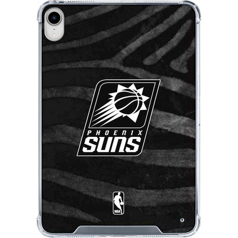 NBA Phoenix Suns Black Animal Print iPad 11th Gen (2025) Clear Case