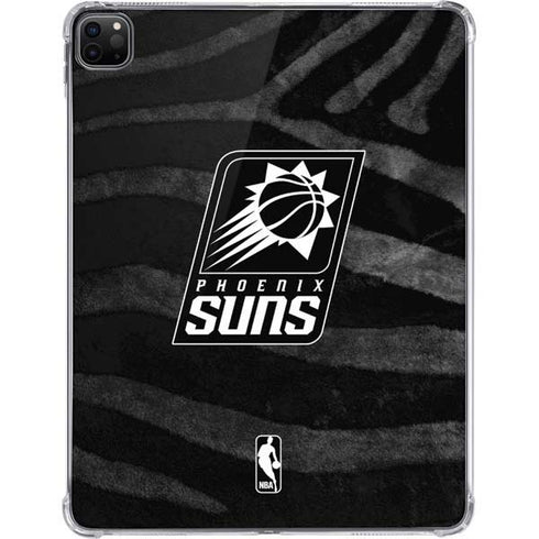 NBA Phoenix Suns Black Animal Print iPad Pro 11in (2024) Clear Case