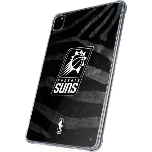 NBA Phoenix Suns Black Animal Print iPad Pro 11in (2024) Clear Case