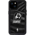 NBA Phoenix Suns Black Animal Print iPhone 15 Plus Waterproof Case