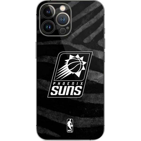 NBA Phoenix Suns Black Animal Print iPhone 15 Pro Max Skin