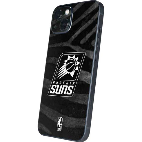 NBA Phoenix Suns Black Animal Print iPhone 15 Skin