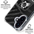 NBA Phoenix Suns Black Animal Print iPhone 16 MagSafe Case
