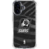 NBA Phoenix Suns Black Animal Print iPhone 16 Plus Clear Case