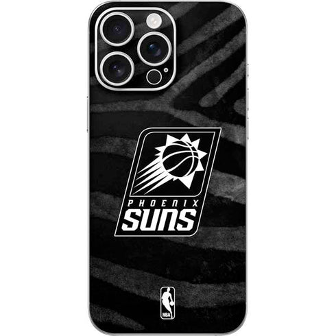 NBA Phoenix Suns Black Animal Print iPhone 16 Pro Max Skin