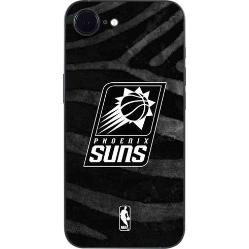 NBA Phoenix Suns Black Animal Print iPhone 16e Skin