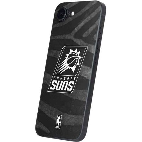 NBA Phoenix Suns Black Animal Print iPhone 16e Skin