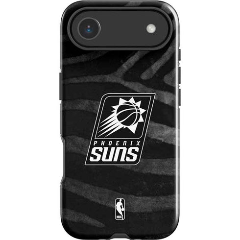 NBA Phoenix Suns Black Animal Print iPhone 17 Air Impact Case