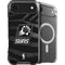 NBA Phoenix Suns Black Animal Print iPhone 17 Air MagSafe Case
