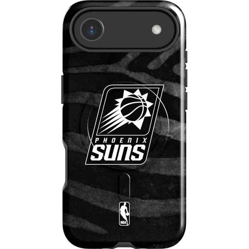NBA Phoenix Suns Black Animal Print iPhone 17 Air Magsafe Impact Case