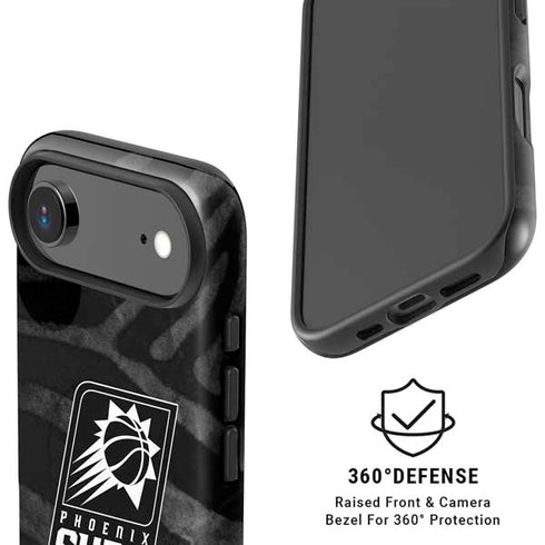 NBA Phoenix Suns Black Animal Print iPhone 17 Air Magsafe Impact Case