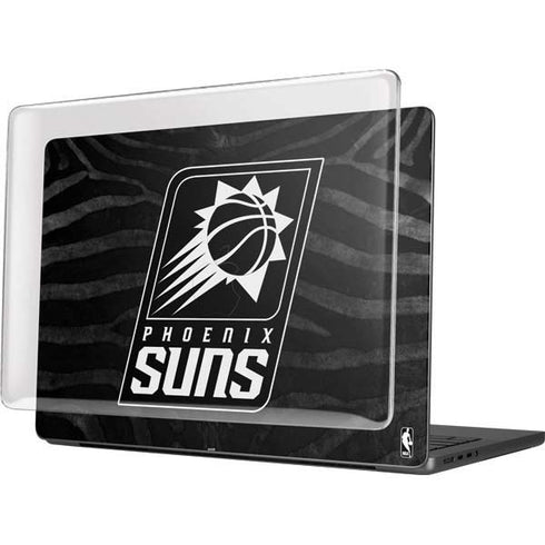 NBA Phoenix Suns Black Animal Print MacBook Pro 14in (2021-24) Case plus Skin