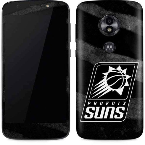 NBA Phoenix Suns Black Animal Print Moto E5 Play Skin