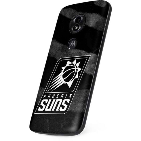 NBA Phoenix Suns Black Animal Print Moto E5 Play Skin
