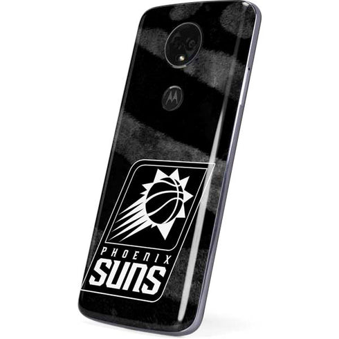 NBA Phoenix Suns Black Animal Print Moto E5 Plus Skin
