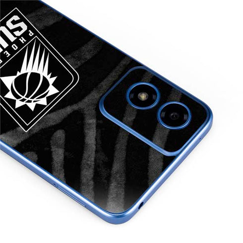 NBA Phoenix Suns Black Animal Print Moto G Play 4G (2024) Skin