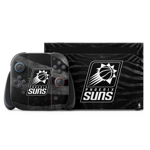 NBA Phoenix Suns Black Animal Print Nintendo Skins