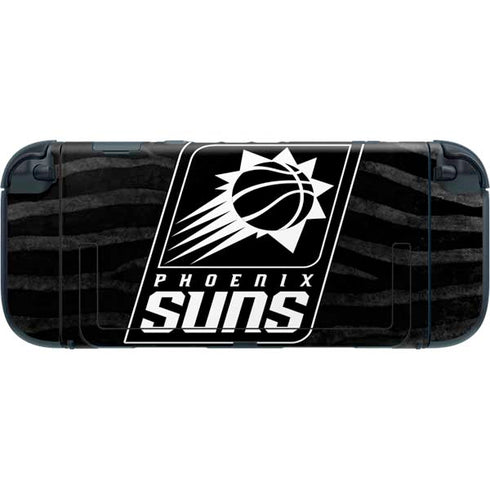 NBA Phoenix Suns Black Animal Print Nintendo Switch 2 (2025) with Joy-Con Skin