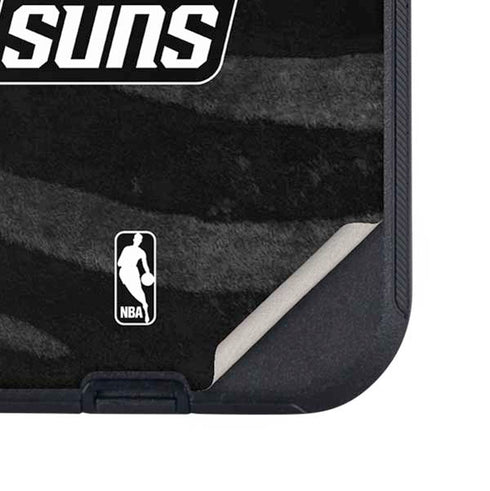 NBA Phoenix Suns Black Animal Print Otterbox Defender iPhone Skin