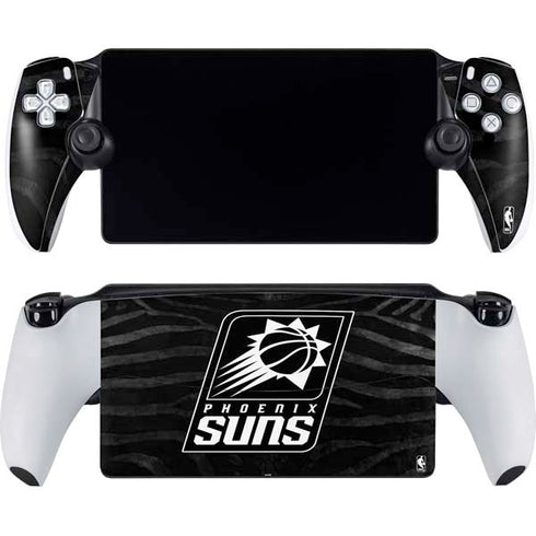 NBA Phoenix Suns Black Animal Print PlayStation Portal Remote Player Skin
