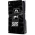 NBA Phoenix Suns Black Animal Print PS5 Pro Disk Console Skin