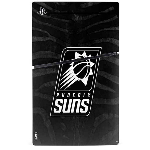 NBA Phoenix Suns Black Animal Print PS5 Slim Digital Edition Console Skin