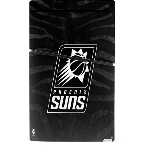 NBA Phoenix Suns Black Animal Print PS5 Slim Digital Edition Console Skin